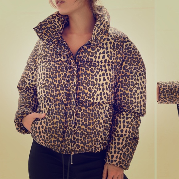 apparis leopard puffer